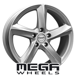 Mega Wheels Tigera Silver