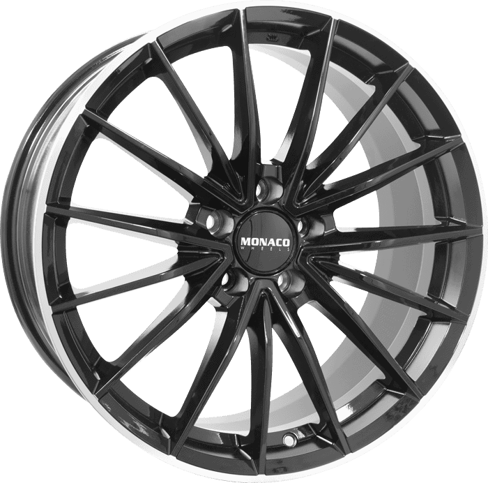 MONACO WHEELS GP14 Black Lip Pol