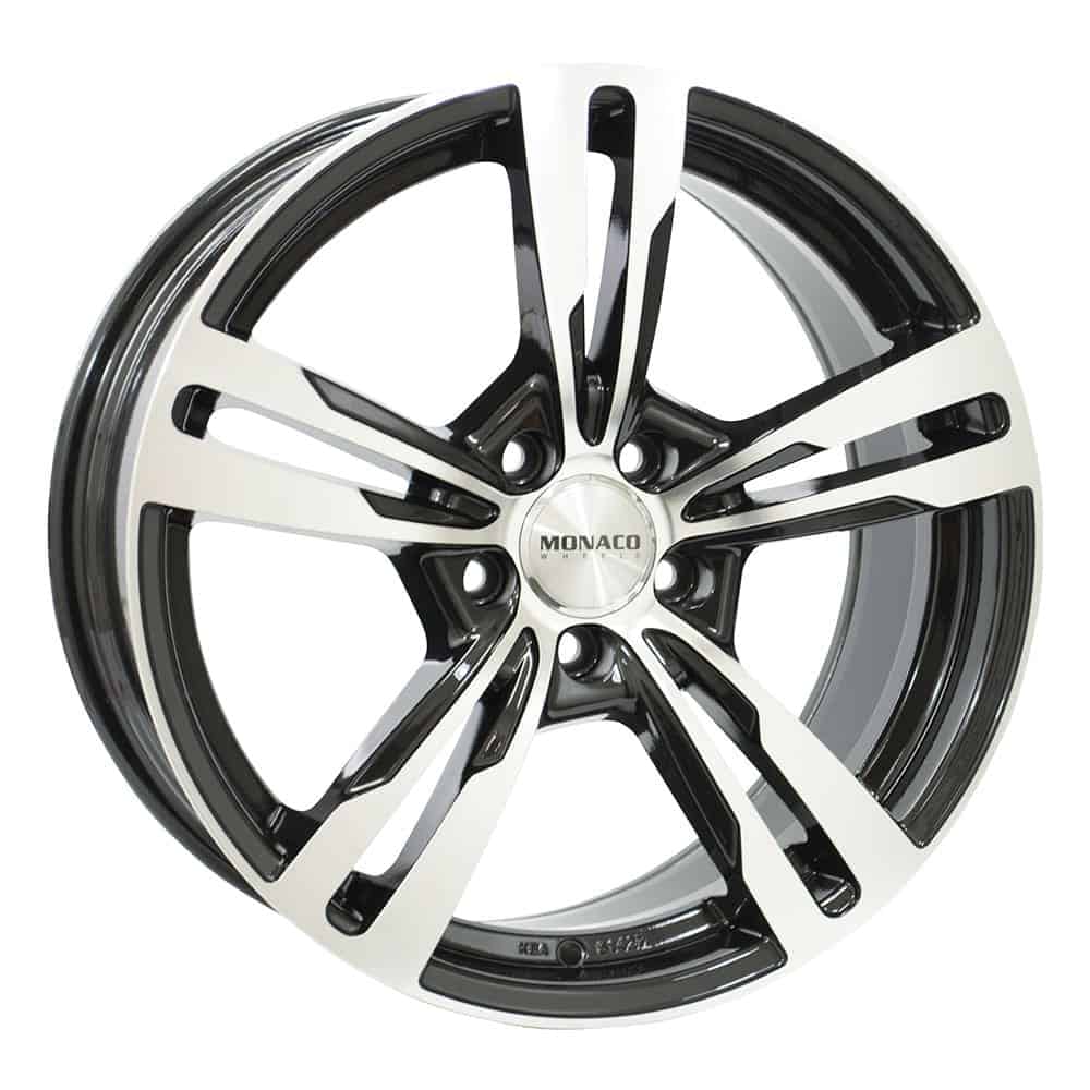 MONACO WHEELS GP4 Gloss Black Polished