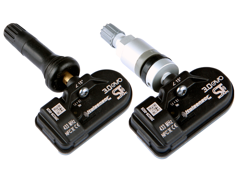 Dekktrykksensor med ventil