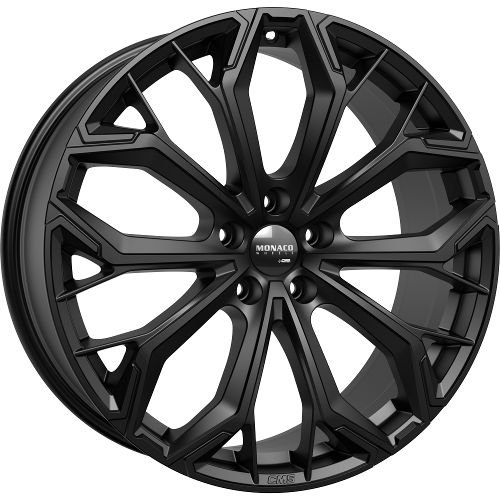 MONACO WHEELS GPC17 Matt Black