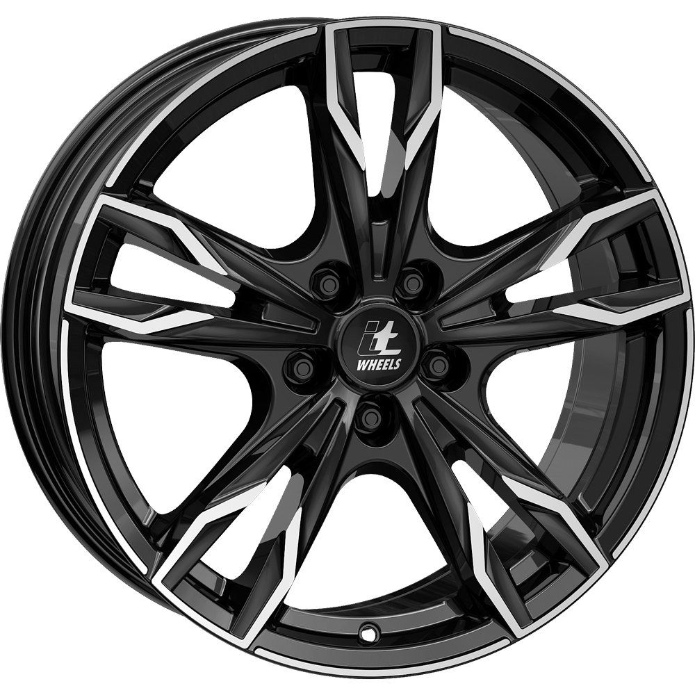 IT WHEELS Gina Black Polished