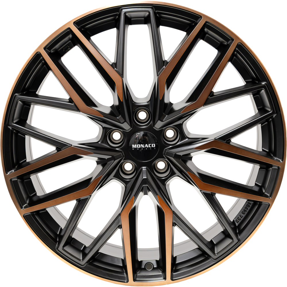 MONACO WHEELS GPX Blk Copper